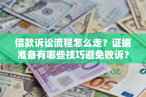 武汉借款诉讼流程怎么走？证据准备有哪些技巧避免败诉？