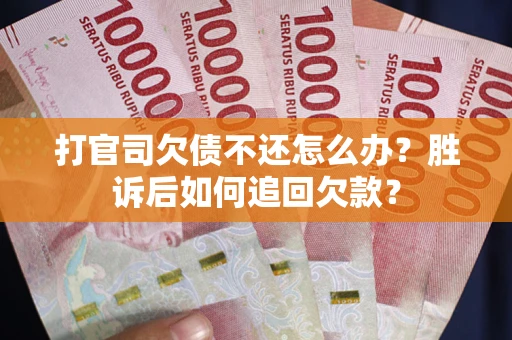 武汉打官司欠债不还怎么办？胜诉后如何追回欠款？