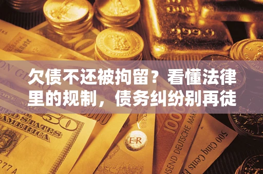 武汉欠债不还被拘留？看懂法律里的规制，债务纠纷别再徒劳奔波