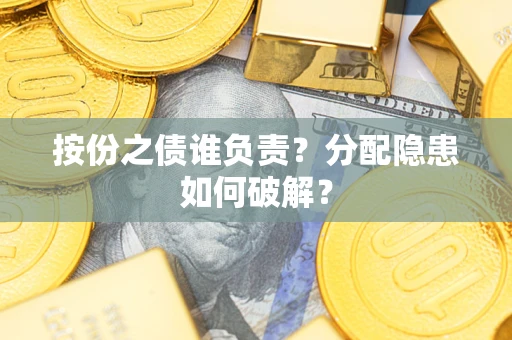 武汉按份之债谁负责？分配隐患如何破解？