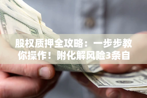 武汉股权质押全攻略：一步步教你操作！附化解风险3条自救法则