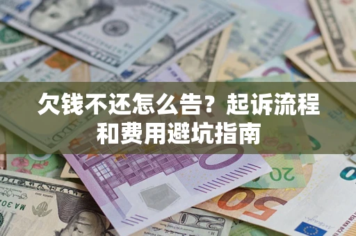 武汉欠钱不还怎么告？起诉流程和费用避坑指南