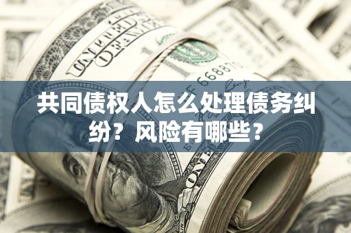 武汉共同债权人怎么处理债务纠纷？风险有哪些？