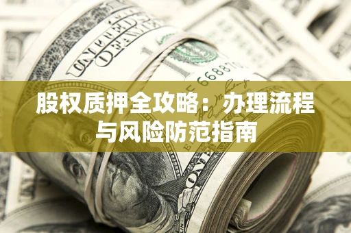 武汉股权质押全攻略：办理流程与风险防范指南