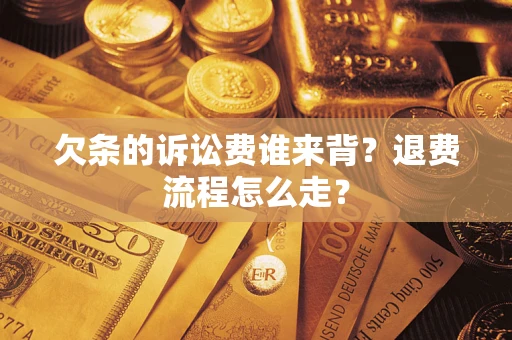 武汉欠条的诉讼费谁来背？退费流程怎么走？